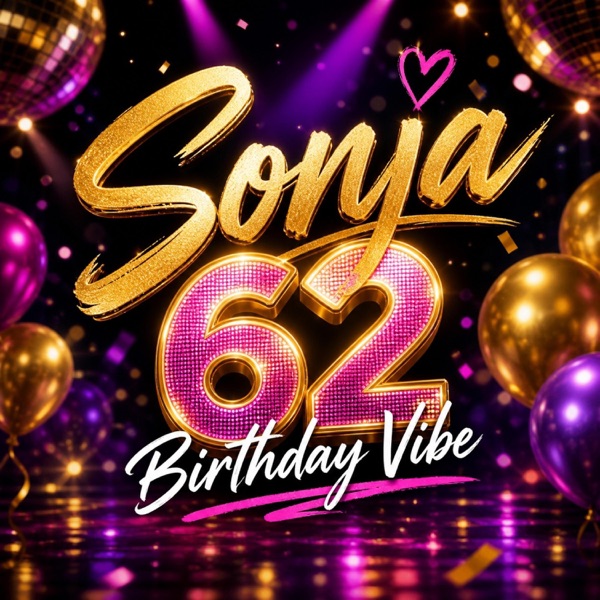 Sonja 62 Birthday Vibe